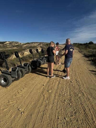 Visita en segway por el desierto de Bardenas